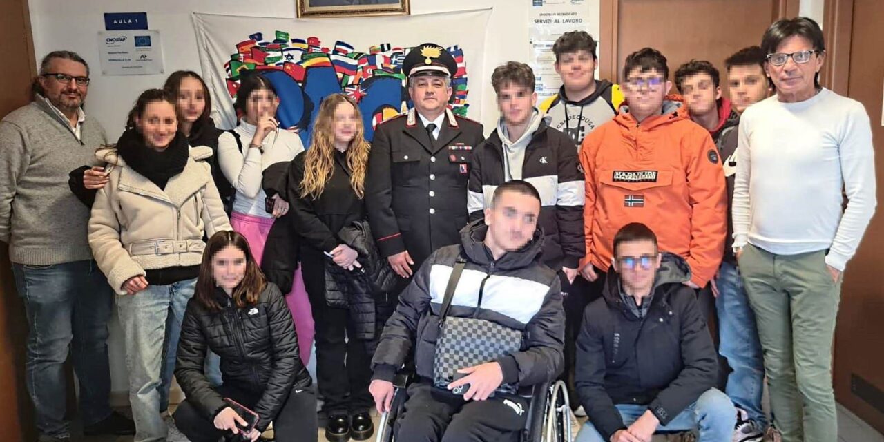 A Serravalle Scrivia l’incontro dei Carabinieri presso l’Istituto professionale