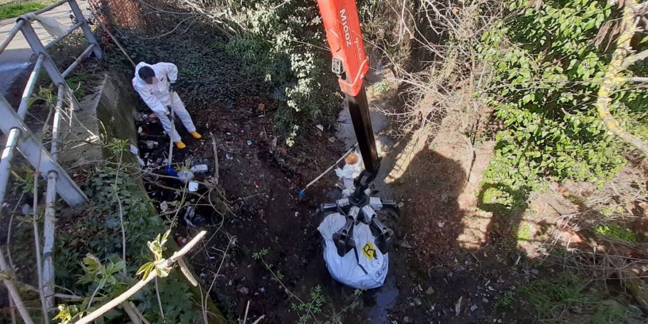 Gestione Ambiente e Comune hanno pulito le rogge di Tortona