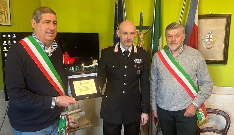 Il Luogotenente Emiliano Sciutto lascia il Comando della Stazione Carabinieri di Sezzadio