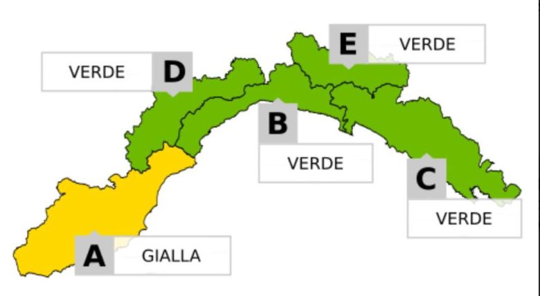 Allerta gialla in provincia di Imperia, domani l’incompiuta di Diano Marina viene chiusa