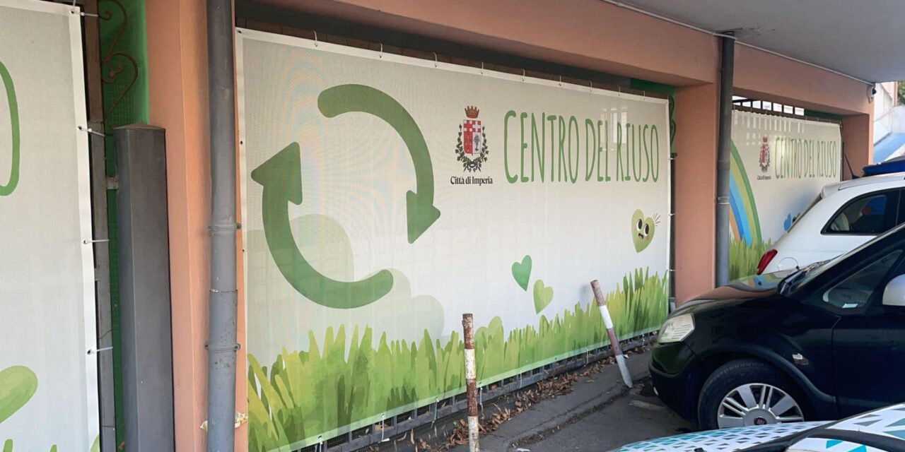 Imperia, consegnate le chiavi del Centro di Riuso