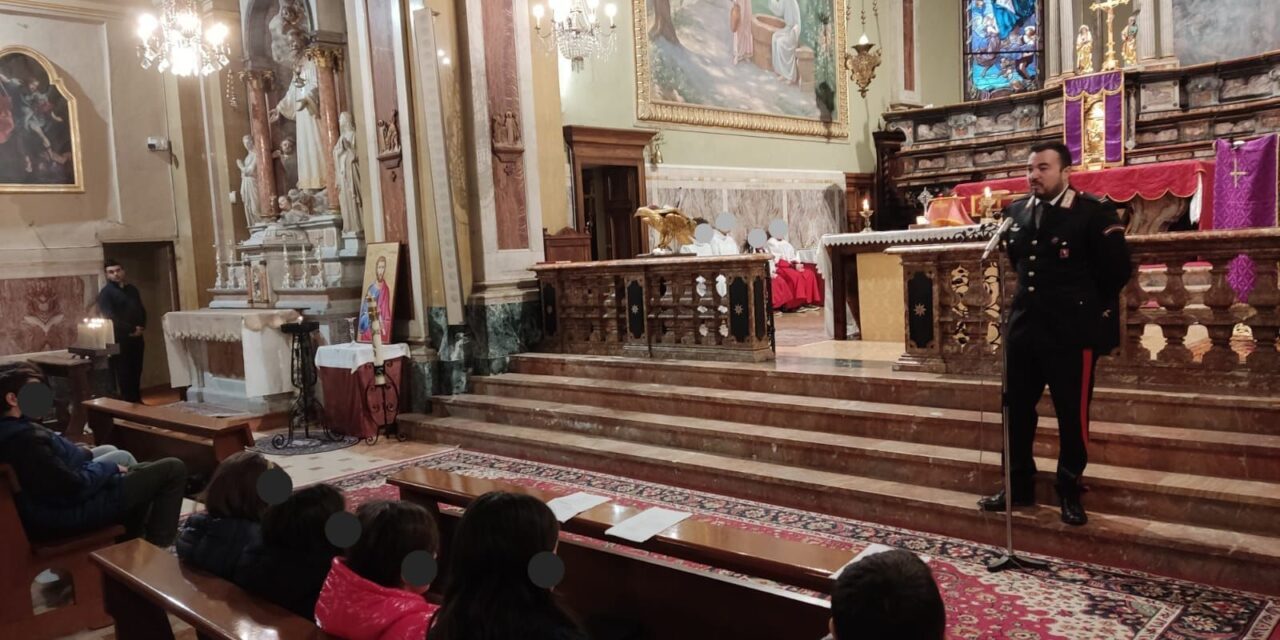 I carabinieri a Viguzzolo incontrano i fedeli