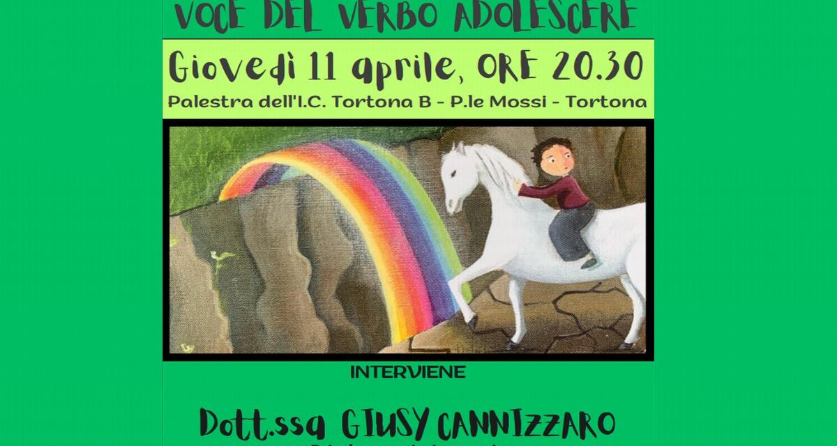 Nuove conferenze all’istituto Comprensivo B di Tortona: si inizia l’11 aprile, partecipate!