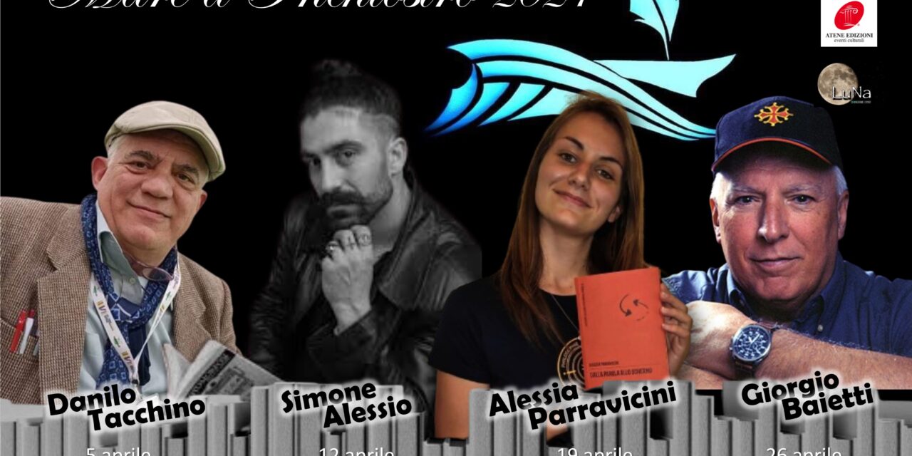 Venerdì a Diano Marina la rassegna “Mare d’inchiostro” ideata da Luca Valentini con Danilo Tacchini