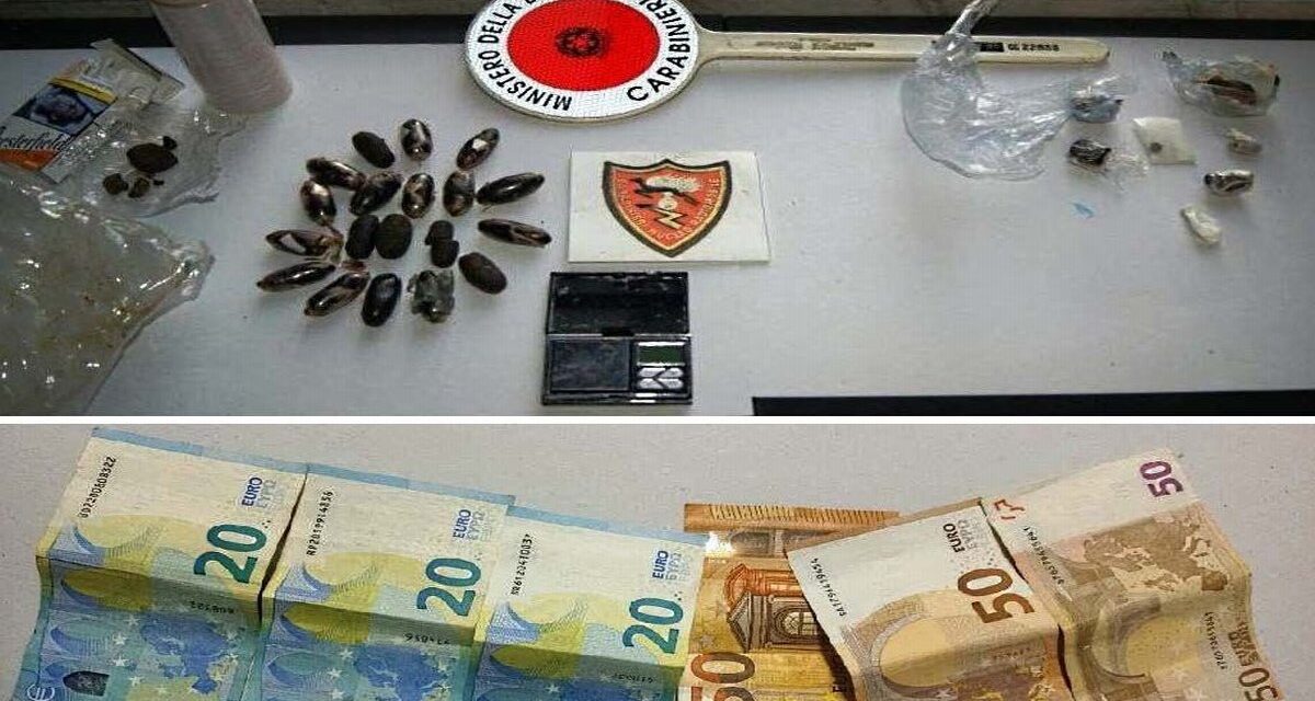 Due etti di droga pronta per lo spaccio: arrestato dai Carabinieri un 44enne a Novi Ligure