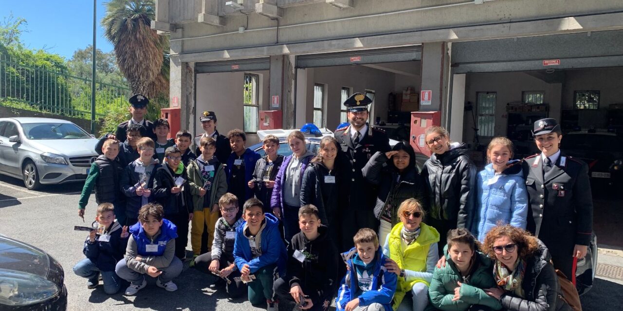 Sanremo, i bambini della scuola di via Asquasciati visitano la Compagnia di Sanremo