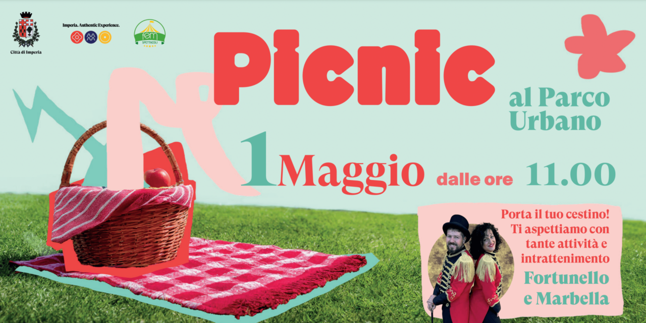 Imperia, Picnic al Parco Urbano: il 1° maggio spettacoli e animazione per bambini e famiglie