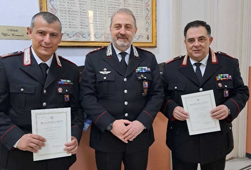 Imperia: Cerimonia di consegna delle Medaglie Militari al Merito di Lungo Comando.