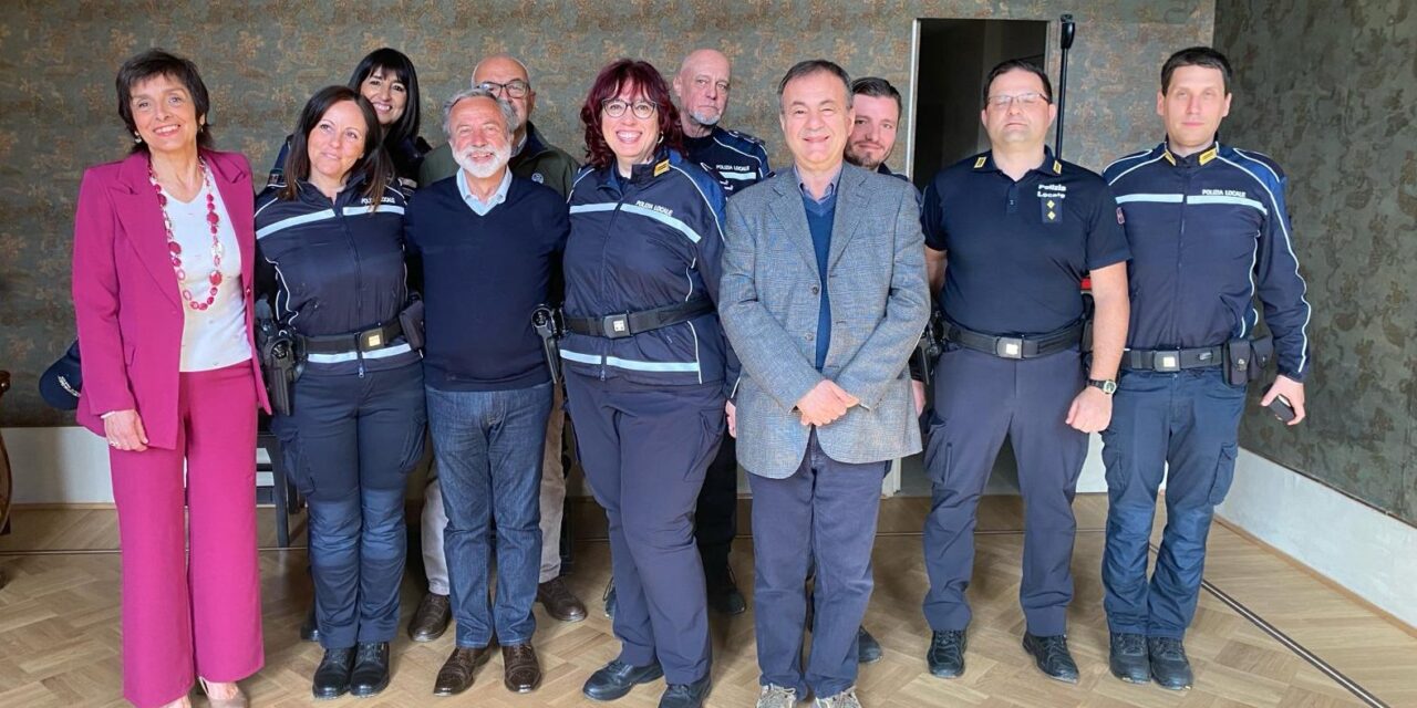 Consegna onorificenze alla Polizia Locale di Novi Ligure 