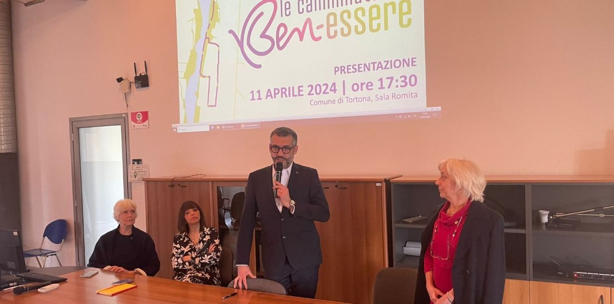 A Tortona presentato il progetto “Le camminate del Ben-essere” ecco di cosa si tratta