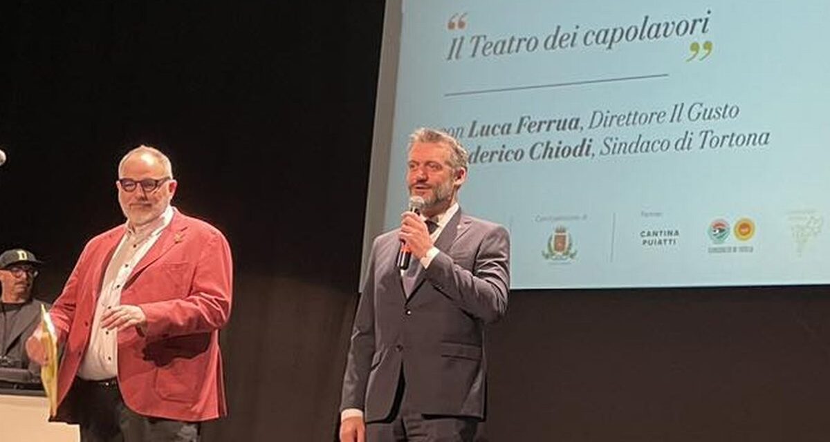 Al teatro Civico di Tortona premiate le eccellenze del gusto