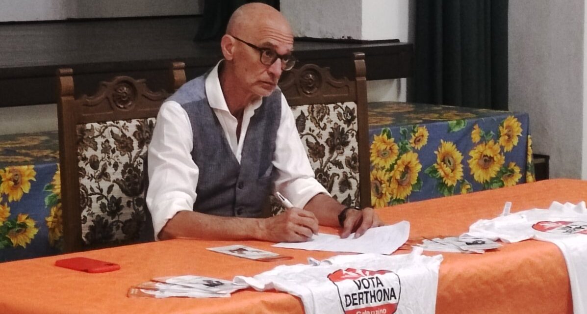 Checco Galanzino sta incontrando gli abitanti delle Frazioni, buona la partenza a Rivalta Scrivia