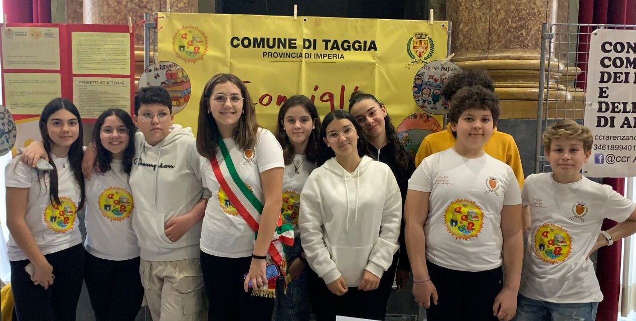 Gli alunni dei CCR in trasferta da Taggia a Genova agli “Stati Generali della Partecipazione”