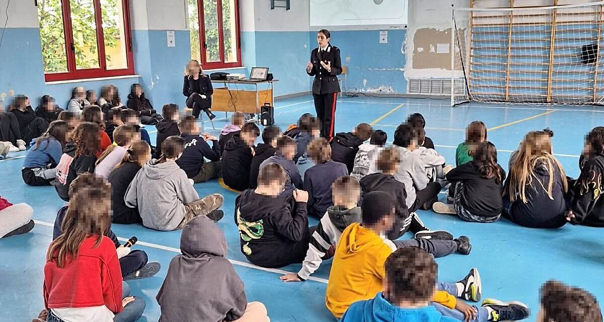 Cultura della legalità – I Carabinieri incontrano gli studenti a San Giuliano vecchio