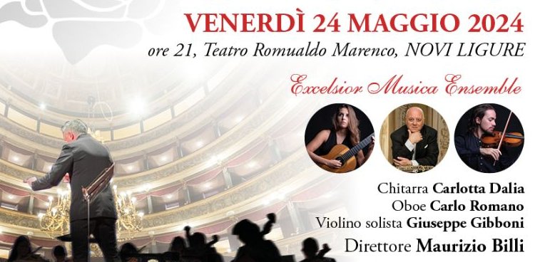 Domani, venerdì 24 maggio a Novi Ligure c’è il Galà delle rose