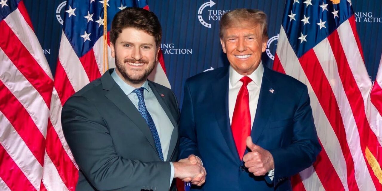 Il Presidente dei giovani repubblicani di New York Gavin Mario Wax a Diano Marina