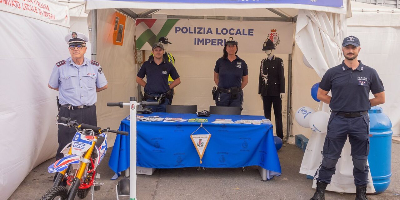 Imperia, la Polizia Locale presente alla Festa di San Giovanni con attività di presidio per la legalità 