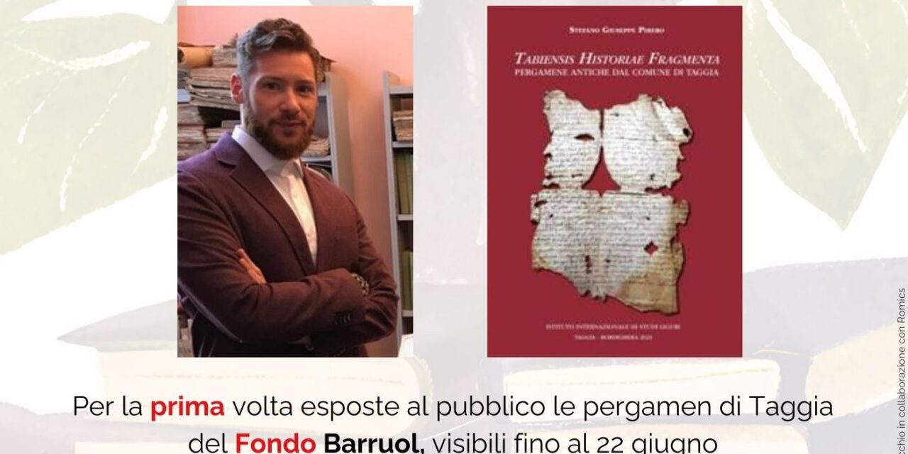 Pergamene antiche dal Comune di Taggia. Ultimo appuntamento del maggio dei libri al museo Bicknell