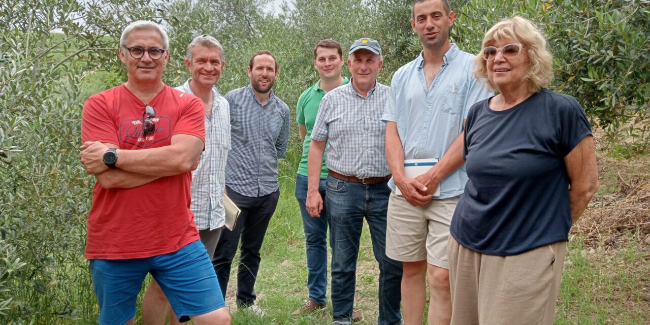 Dalla Francia in visita a Olivola con Cia Alessandria