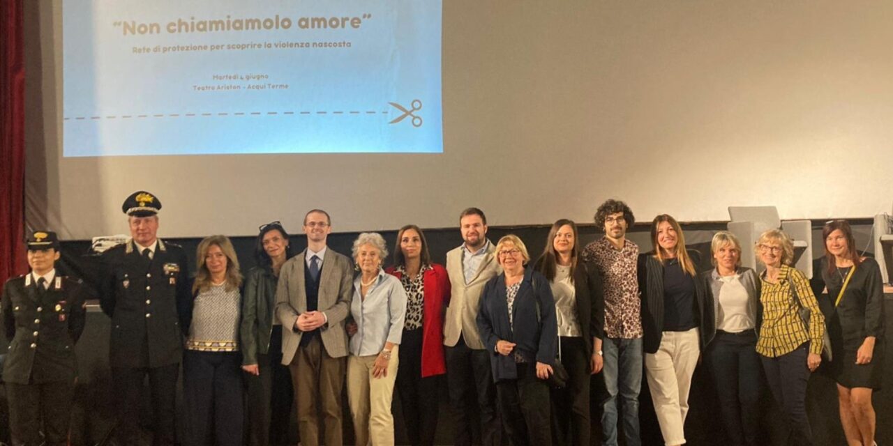 “Non chiamiamolo amore. Rete di protezione ad Acqui per scoprire la violenza nascosta”