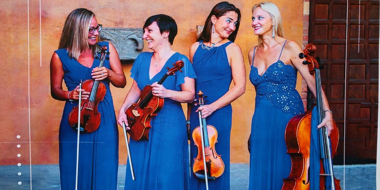 Martedì a San Bartolomeo al Mare appuntamento con il quartetto d’archi ‘Le Muse’