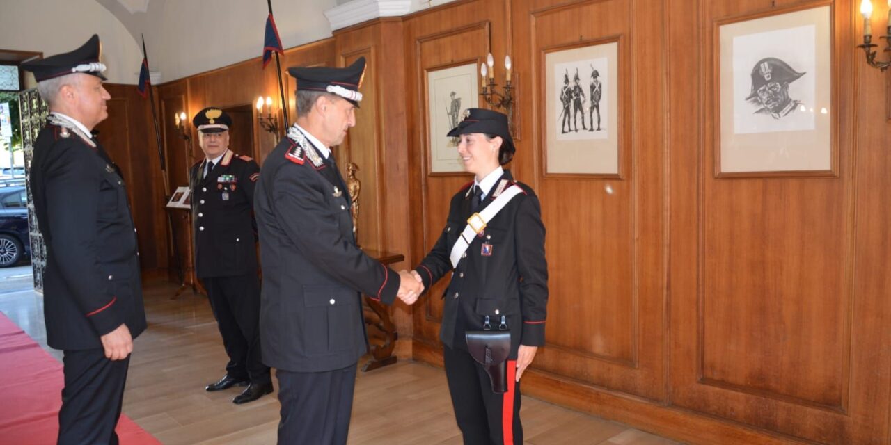 Il Generale Riccardo Galletta, Comandante dell’Interregionale “Pastrengo”, in visita ad Alessandria