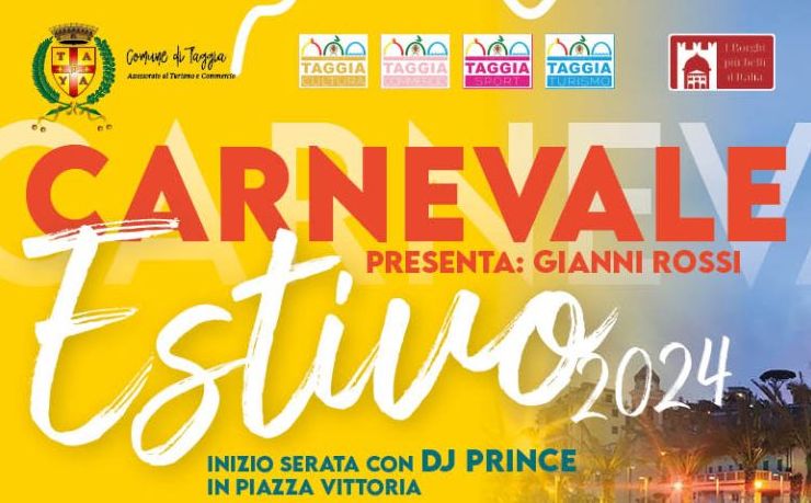 Sale l’attesa per la grande festa del Carnevale Estivo di Arma di Taggia