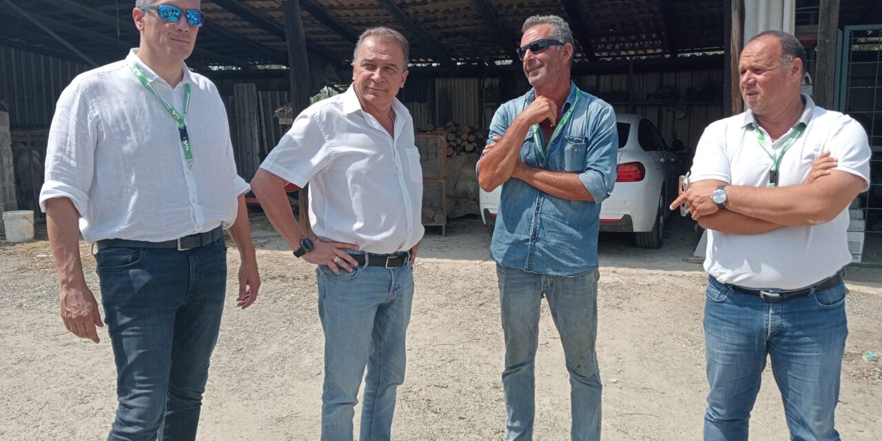 Bongioanni in visita con Cia Alessandria nelle aziende colpite da maltempo