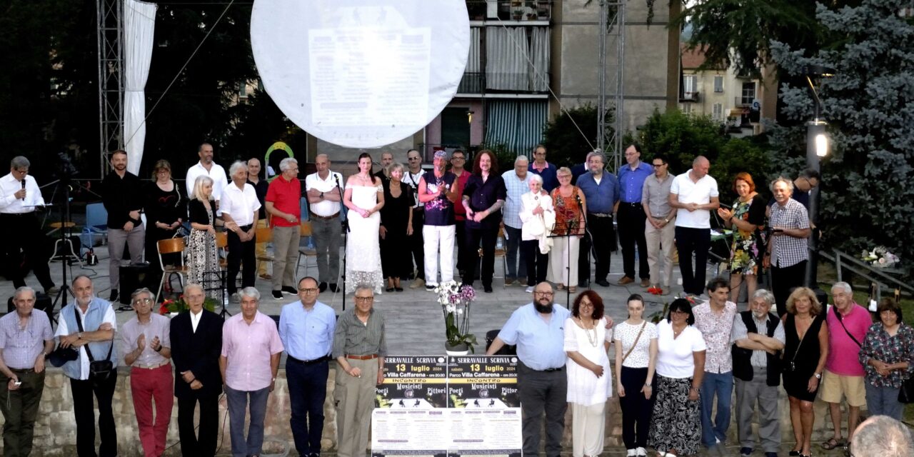 A Serravalle l’Evento “Poeti, Musicisti, Pittori…funamboli di un sogno” ha premiato tanta gente. I bnomi 