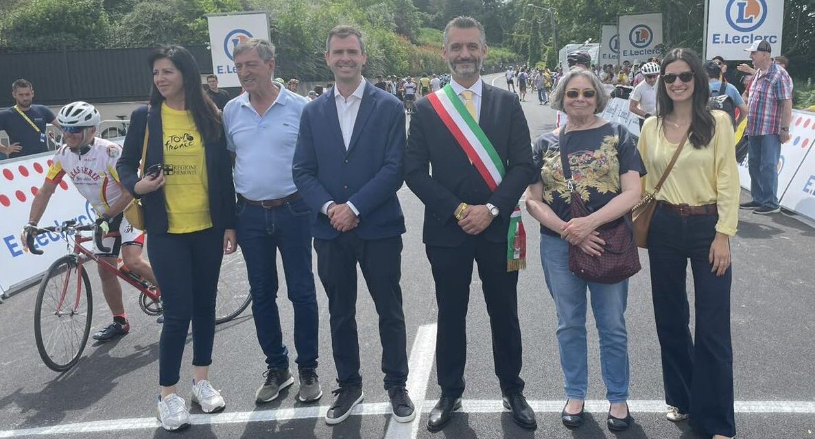 Tortona insieme ai Coppi ha accolto il Tour de France dopo il successo degli eventi di ieri