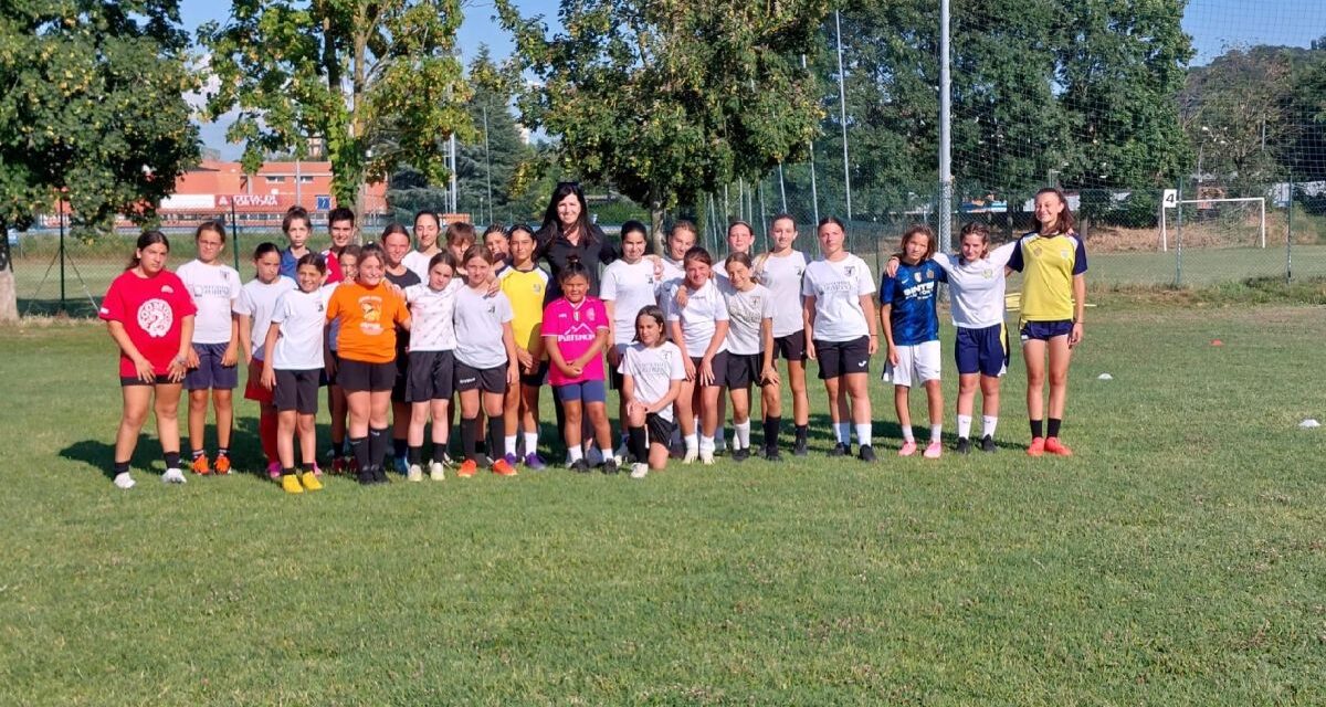Tortona, un successo l’Open Day del Derthona calcio femminile