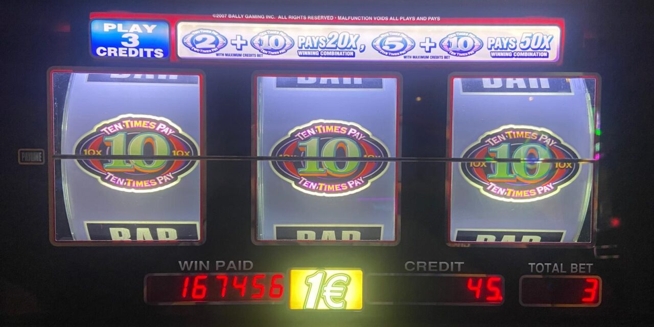Gioca 3 euro alle slot al casinò di Sanremo e ne vince 167 mila col jackpot