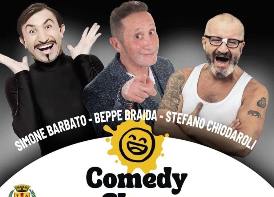 Gli eventi del fine settimana ad Arma di Taggia coi comici di Zelig