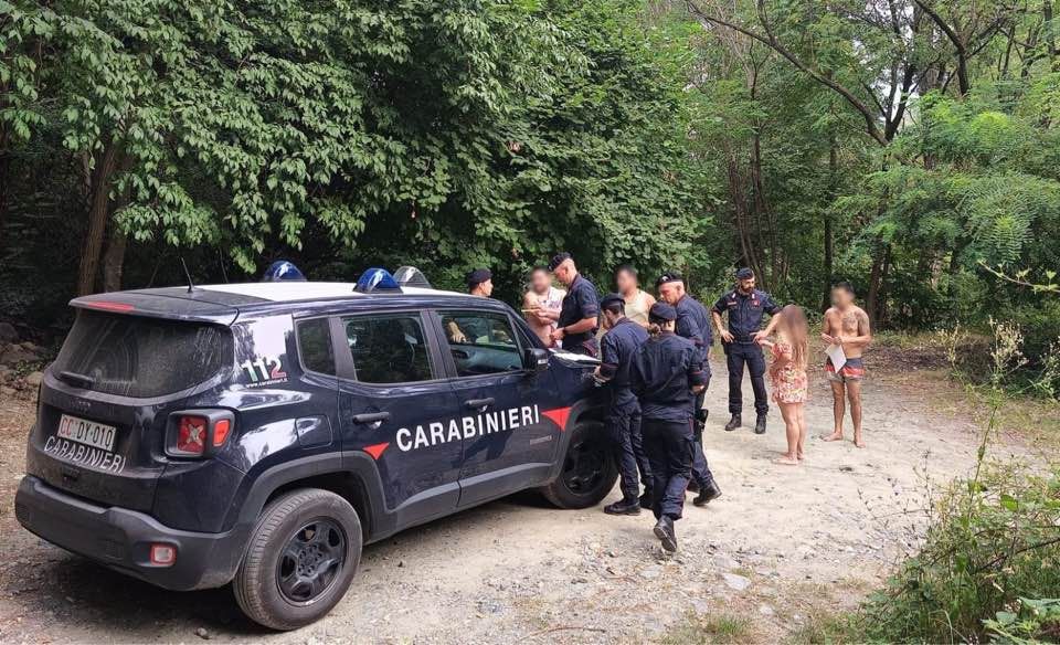 Servizio coordinato di controllo del territorio dei Carabinieri di Acqui Terme sulle sponde dell’Orba