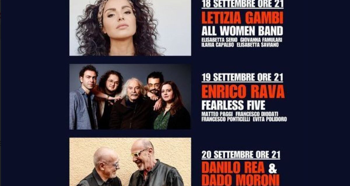 Torna il festival Arena Derthona Jazz con tre grandi concerti al chiostro dell’Annunziata
