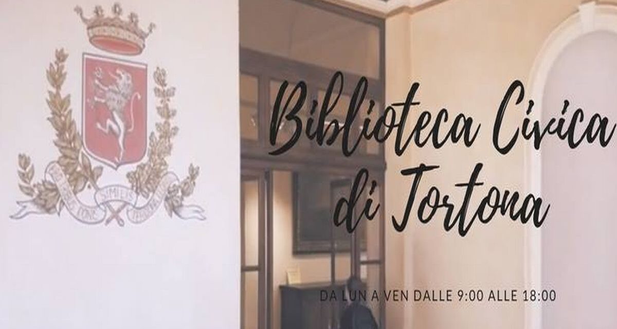 Tortona si prepara al Giorno della Memoria con una bella iniziativa della Biblioteca Civica