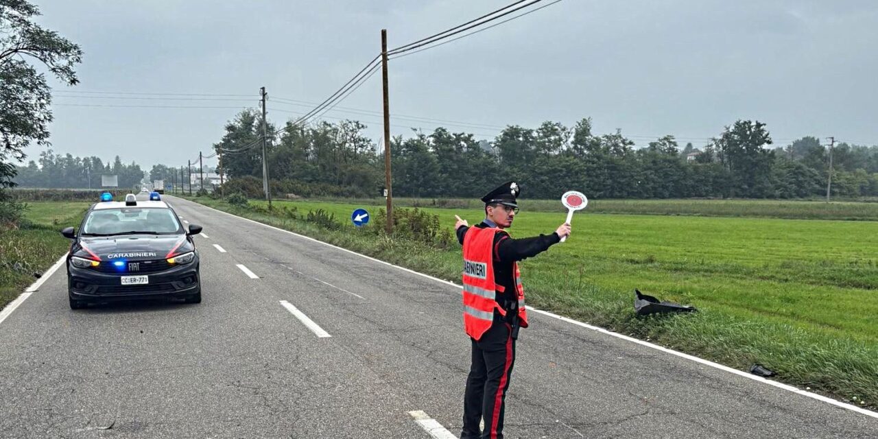 Schianto fra auto e camion a Capriata d’Orba