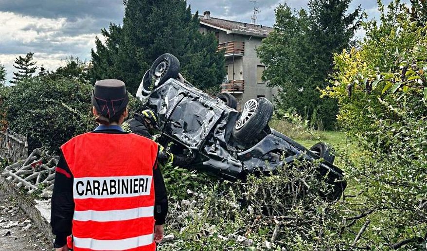 Rocambolesco incidente stradale a Cassano Spinola