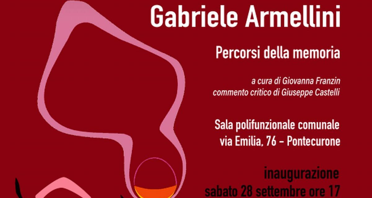 Da sabato prossimo Gabriele Armellini espone a Pontecurone