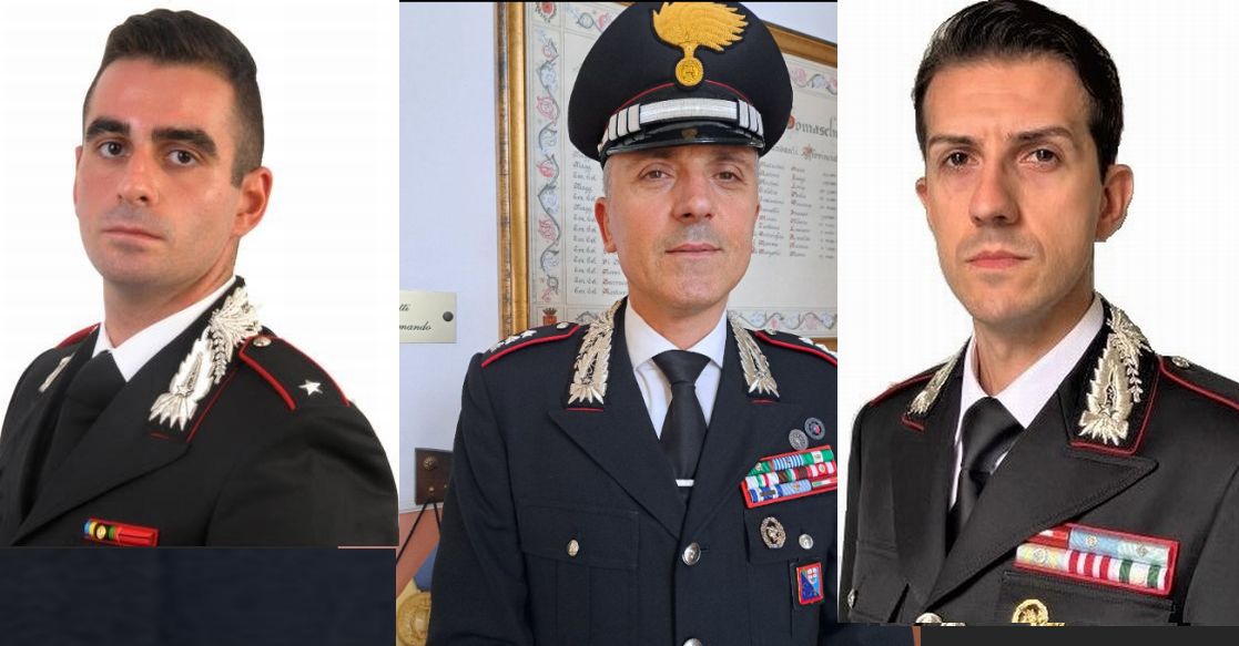 Cambio al vertice della compagnia carabinieri di Imperia ed arrivo di altri ufficiali per la compagnia di Ventimiglia
