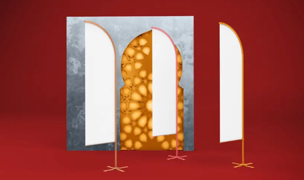 Bandiere pubblicitarie: il modo migliore per farti notare durante un evento