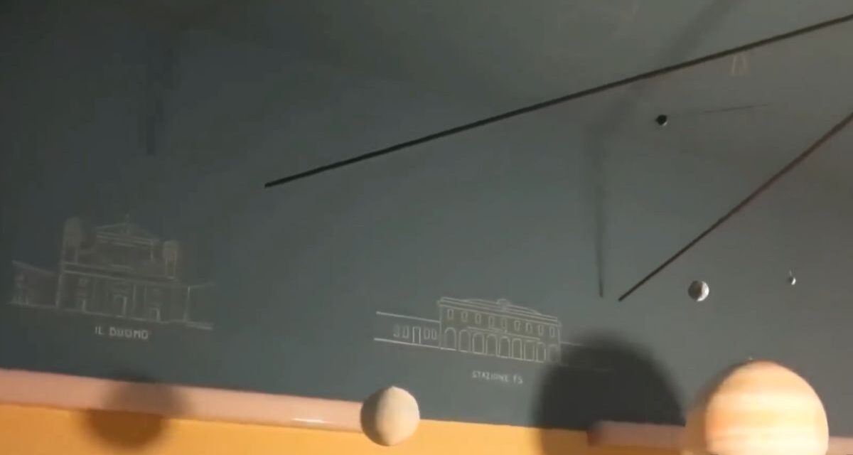 Nelle nuove sale del Museo del Mare di Tortona è possibile vedere il sistema solare in movimento