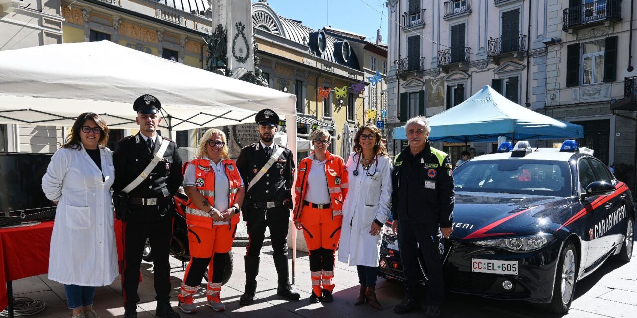 I Carabinieri di Alessandria presenti alla Giornata Mondiale per il Cuore “World Heart Day” 2024.