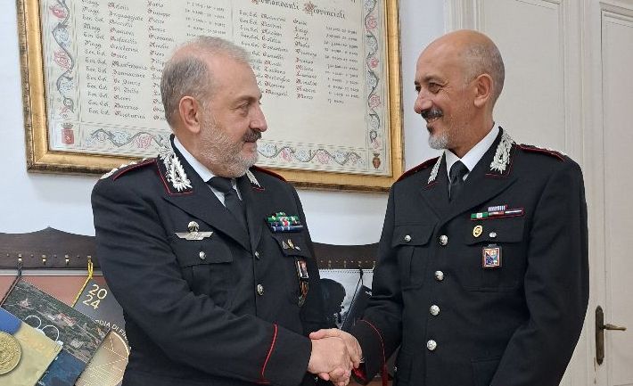 Il tenente colonnello Pierluigi Giglio lascia Imperia per un nuovo incarico in Piemonte