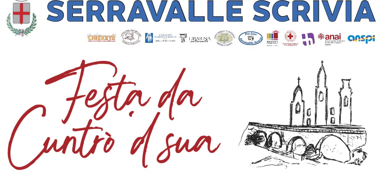 “Festa da Cuntrò ‘d sua”. 13/14/15 settembre a Serravalle Scrivia