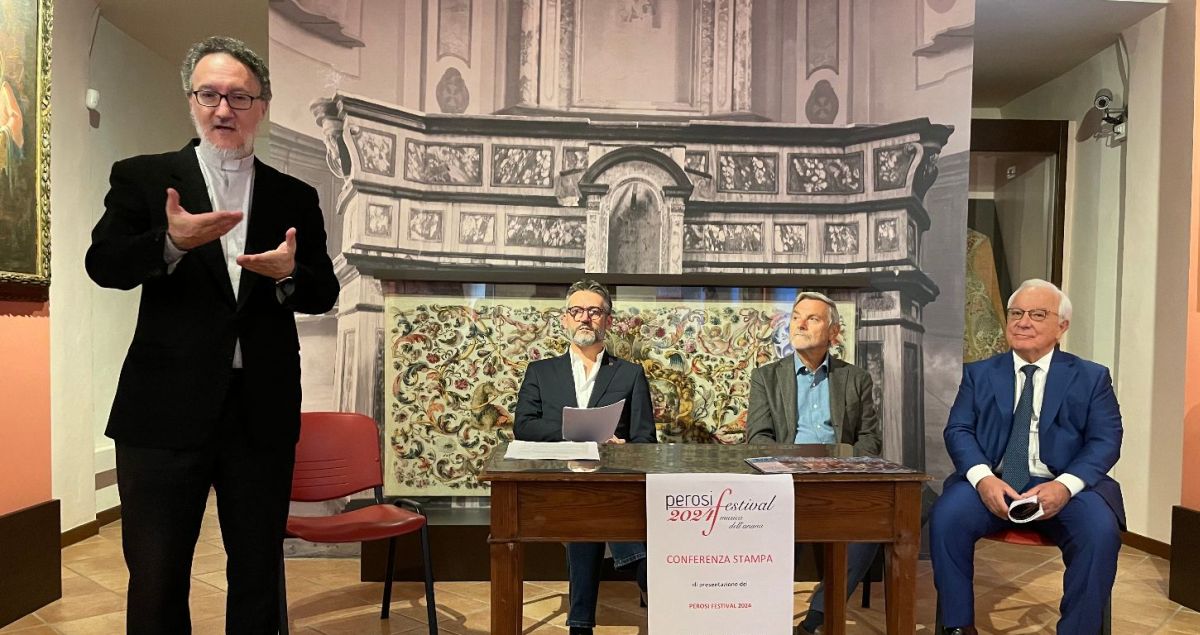 Presentato il Perosi festival 2024 con grandi eventi, location inedite e musica capace di toccare l’anima. Il programma