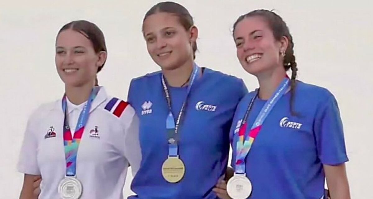 La 17eenne Rebecca Minetto di Castelletto Monferrato terza ai mondiali di skate