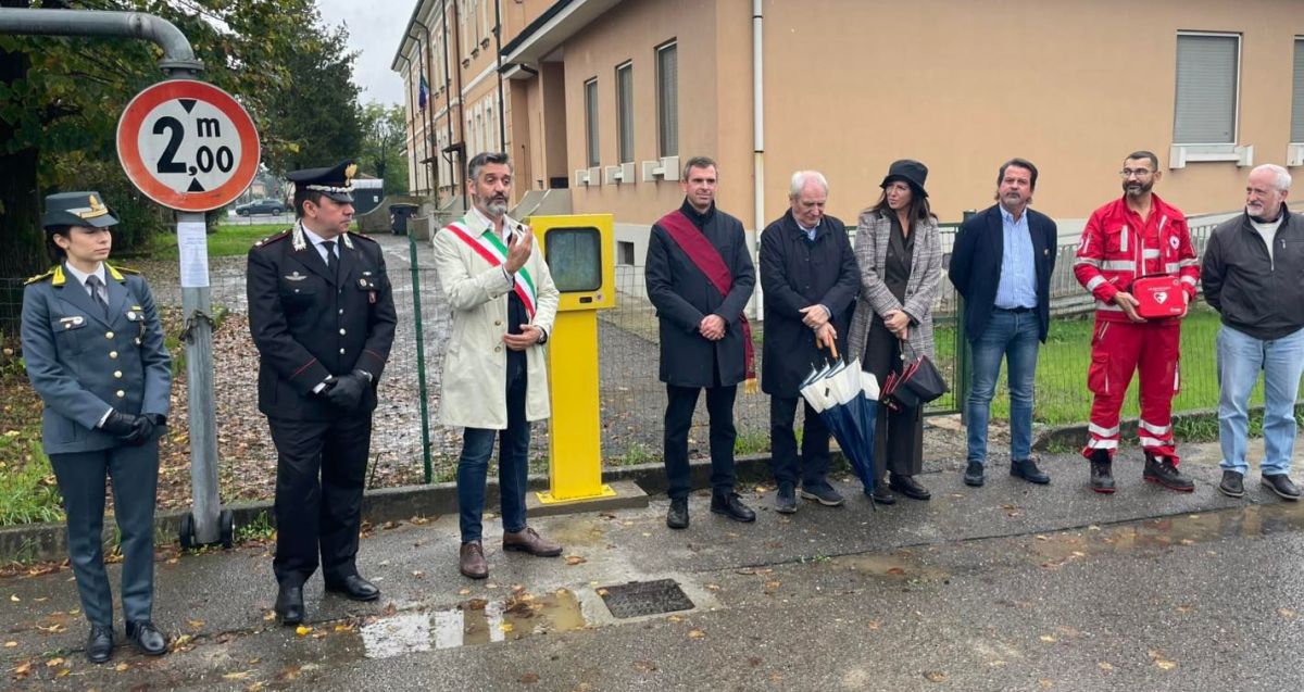Anche la frazione Rivalta Scrivia di Tortona ha un defibrillatore salvavita