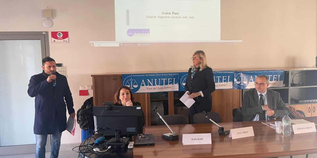 L’Anutel sceglie Tortona per un convegno interregionale.  Calore: “Un premio per il Comune, siamo onorati”