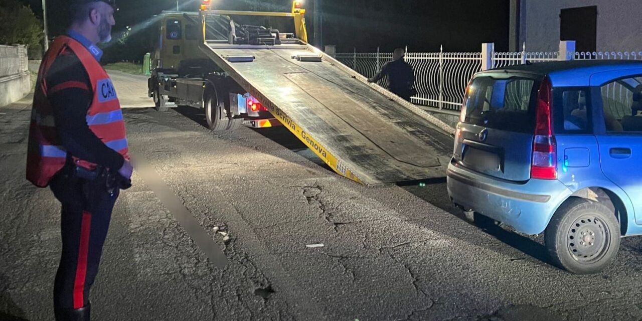 Incidente a Sardigliano: uomo senza patente va va a sbattere nella notte contro un’abitazione: